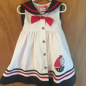Toddler Sailor Dress - 3T